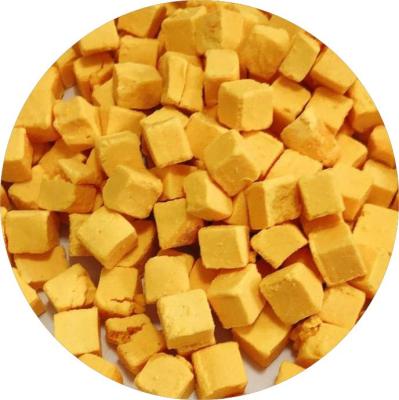 Freeze-dried egg yolk dice